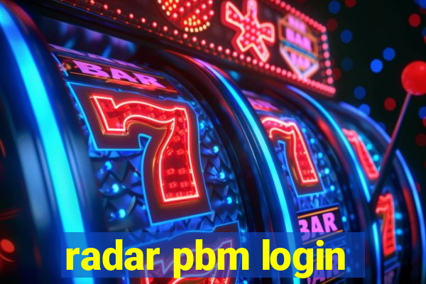 radar pbm login